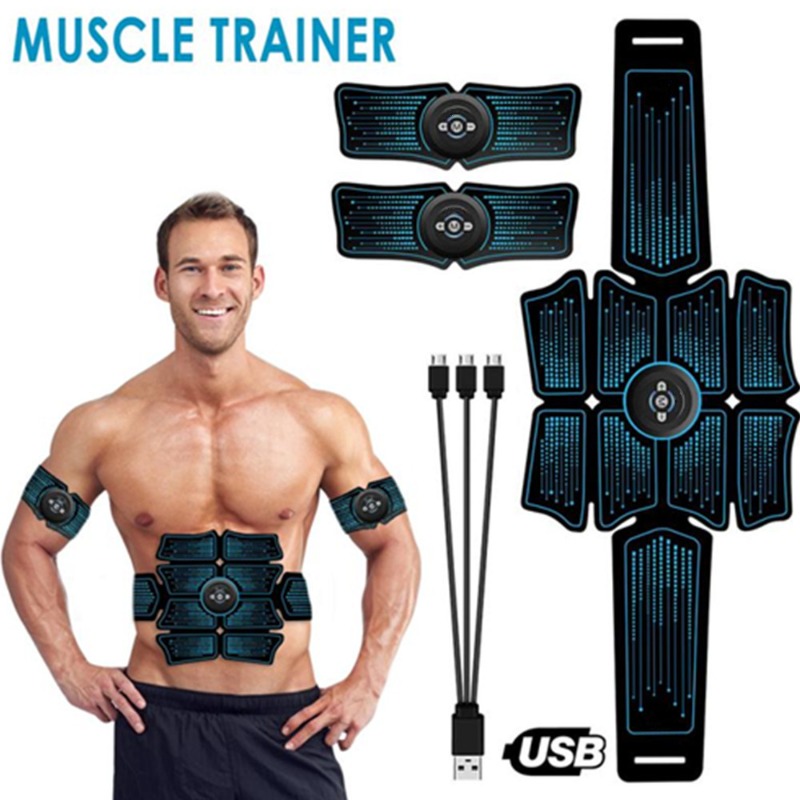 Ems Foot Massager - Intelligent Fitness Abdominal Muscle Patch EMS
