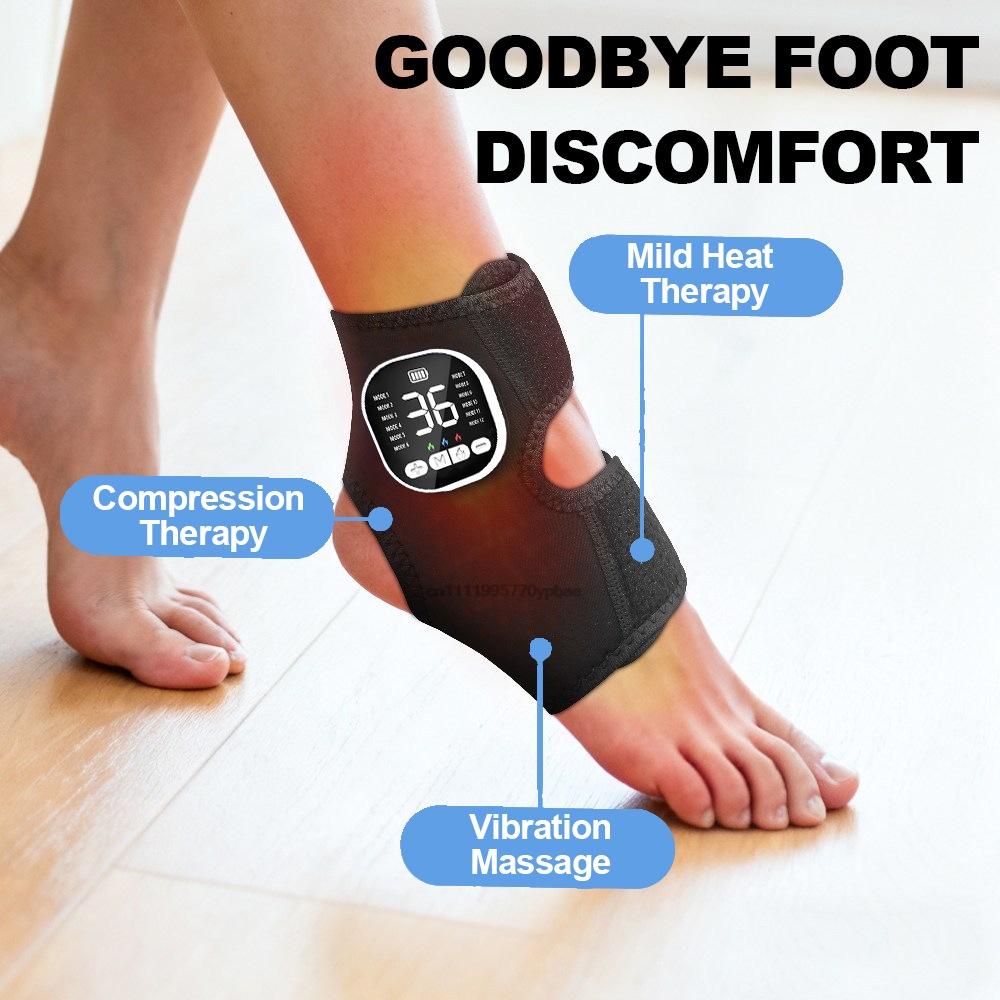 Electric Ankle Massager EMS Fo - Ems Foot Massager recension och pris