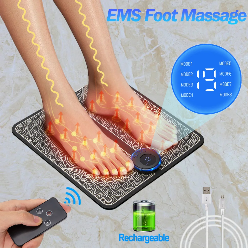 Electric EMS Foot Massager Pad - Ems Foot Massager recension och pris