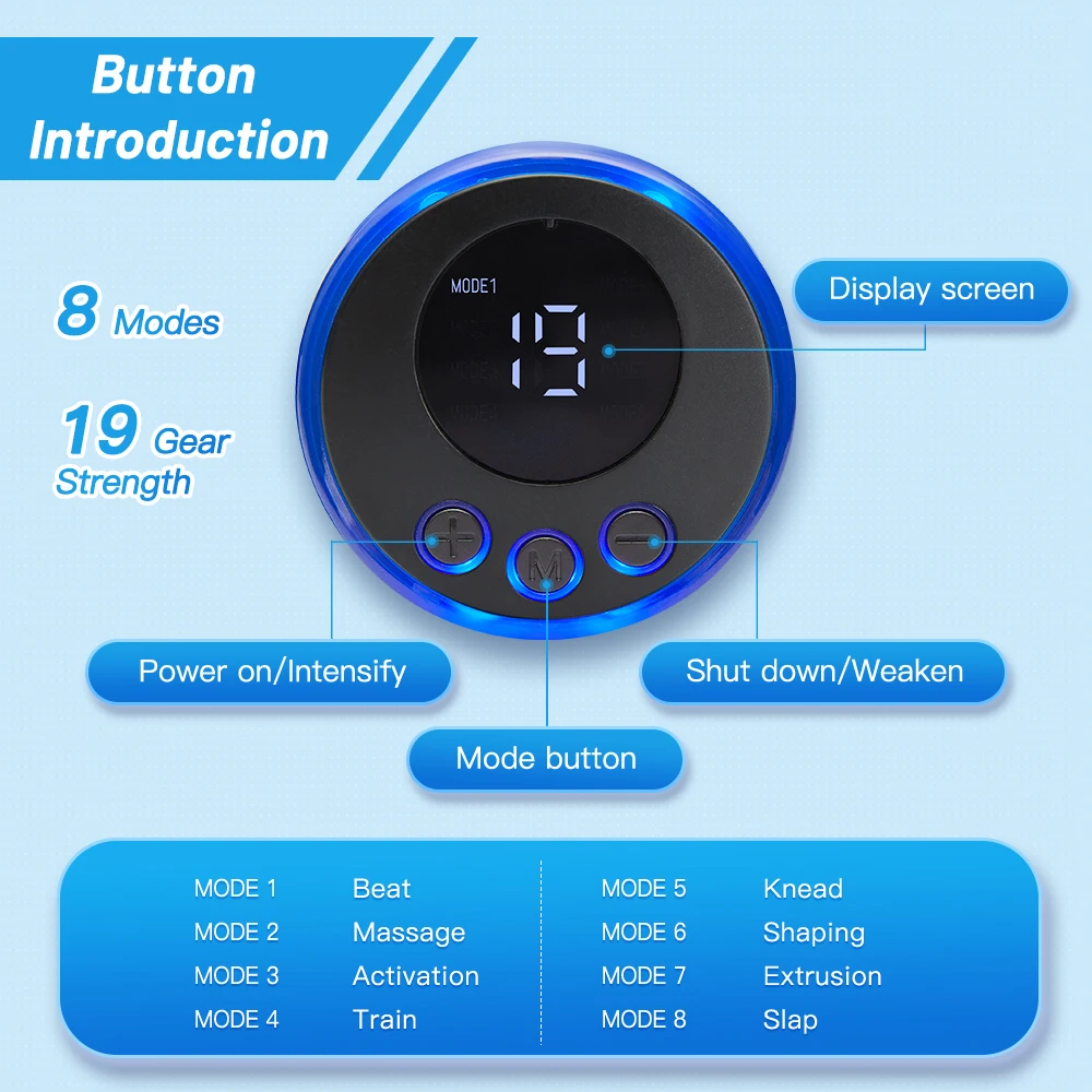 Electric EMS Foot Massager Pad - Ems Foot Massager recension och pris