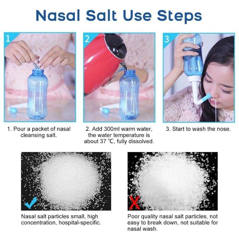 【WA】Nasal Irrigator Rinse Bott - Neti Pot Nasal Rinse recension och pris