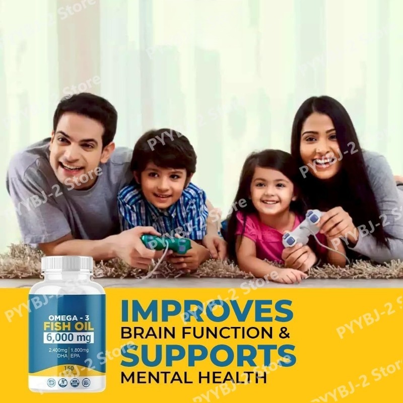 Fish Oil Softgels with Omega-3 - Wellness Health Nutrition recension och pris