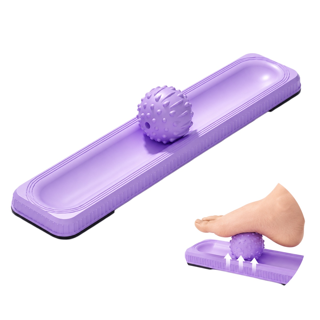 Foot Massage Roller 50mm Spiky - Reflexology Foot Roller recension och pris