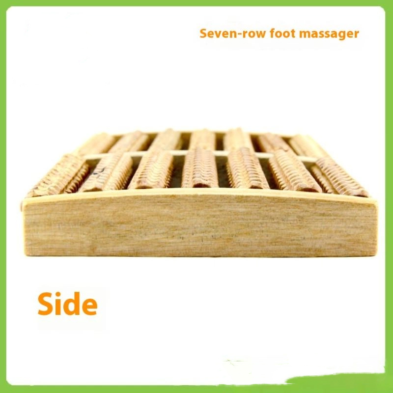 1PC Wooden Foot Massager Rolle - Reflexology Foot Roller recension och pris