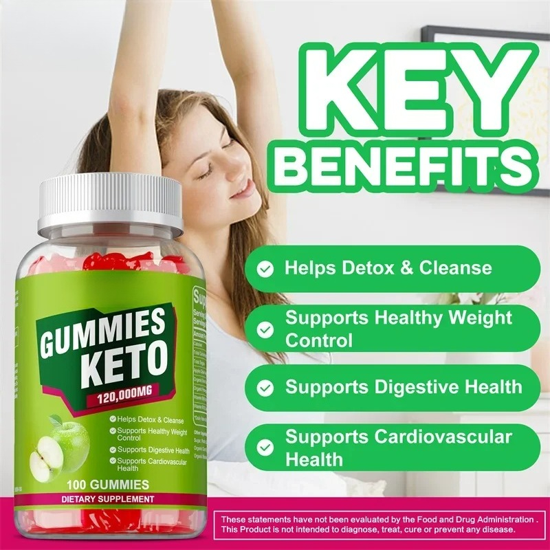 Keto Gummies - with Apple Cide - Health Wellness Vitality recension och pris