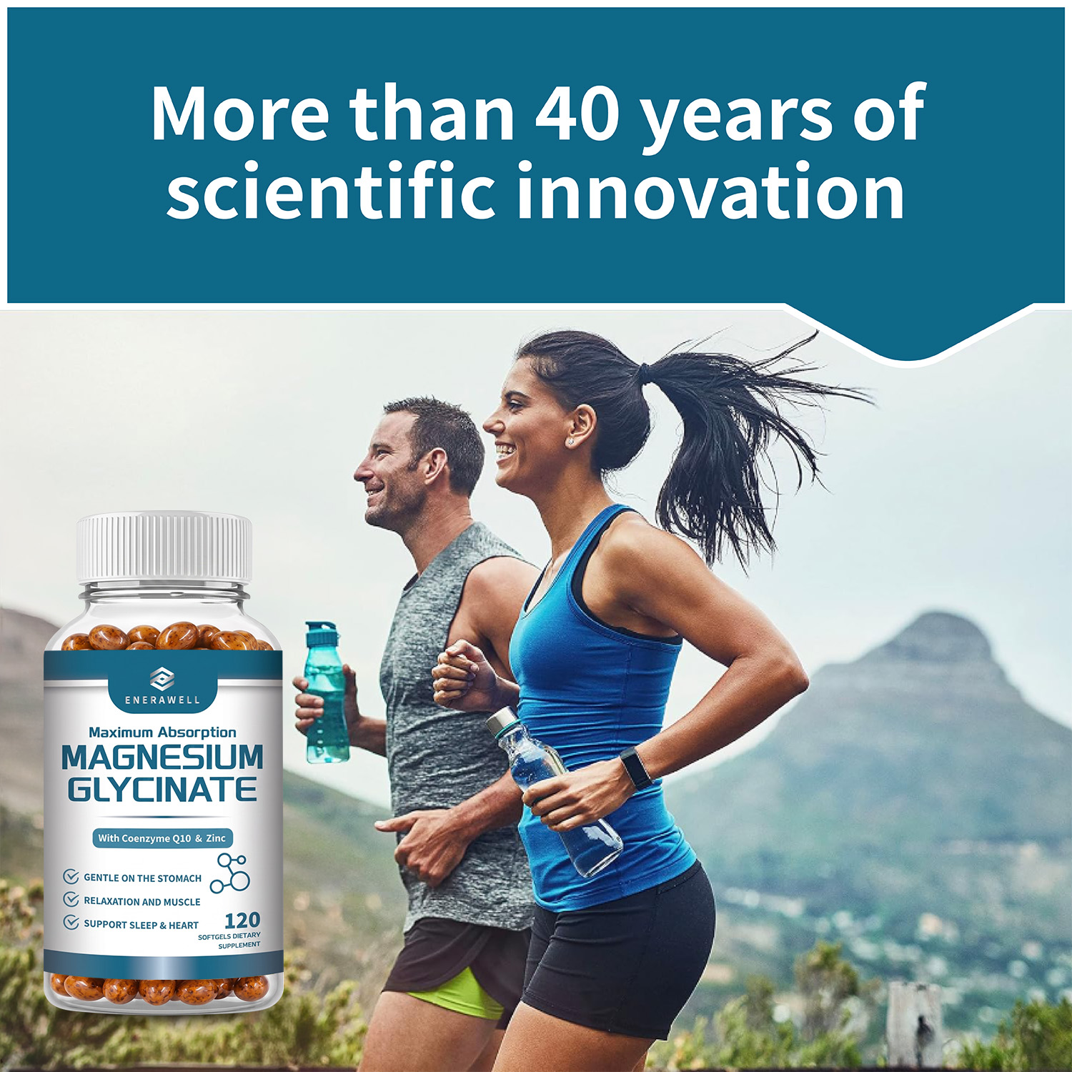 Magnesium Glycinate 500mg Nutr - Wellness Health Nutrition recension och pris