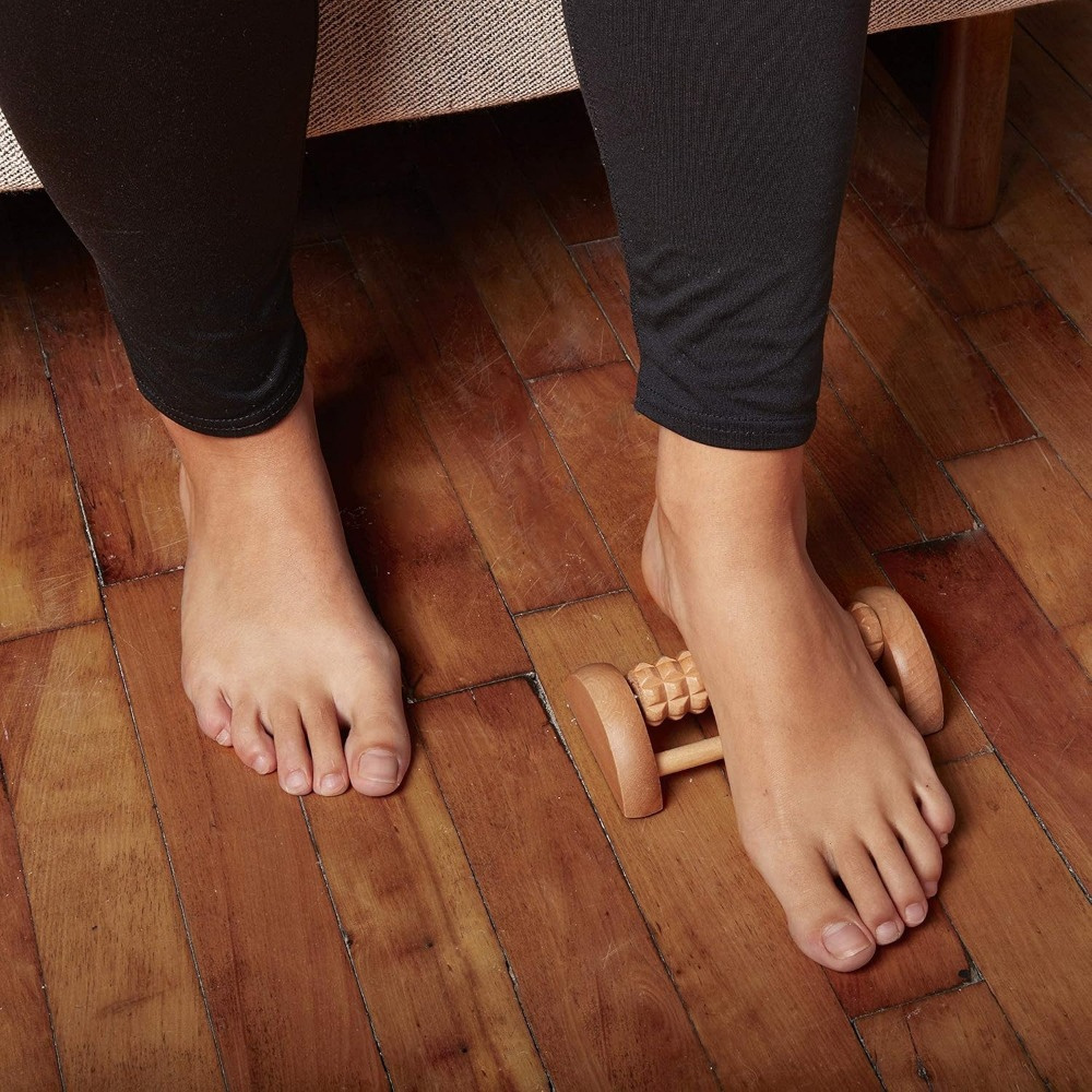 Foot Reflexology Roller, Handh - Reflexology Foot Roller recension och pris