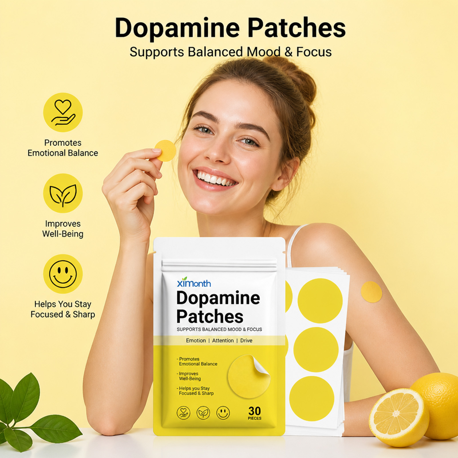 Dopamine Patches Vitality Boos - Health Wellness Vitality recension och pris
