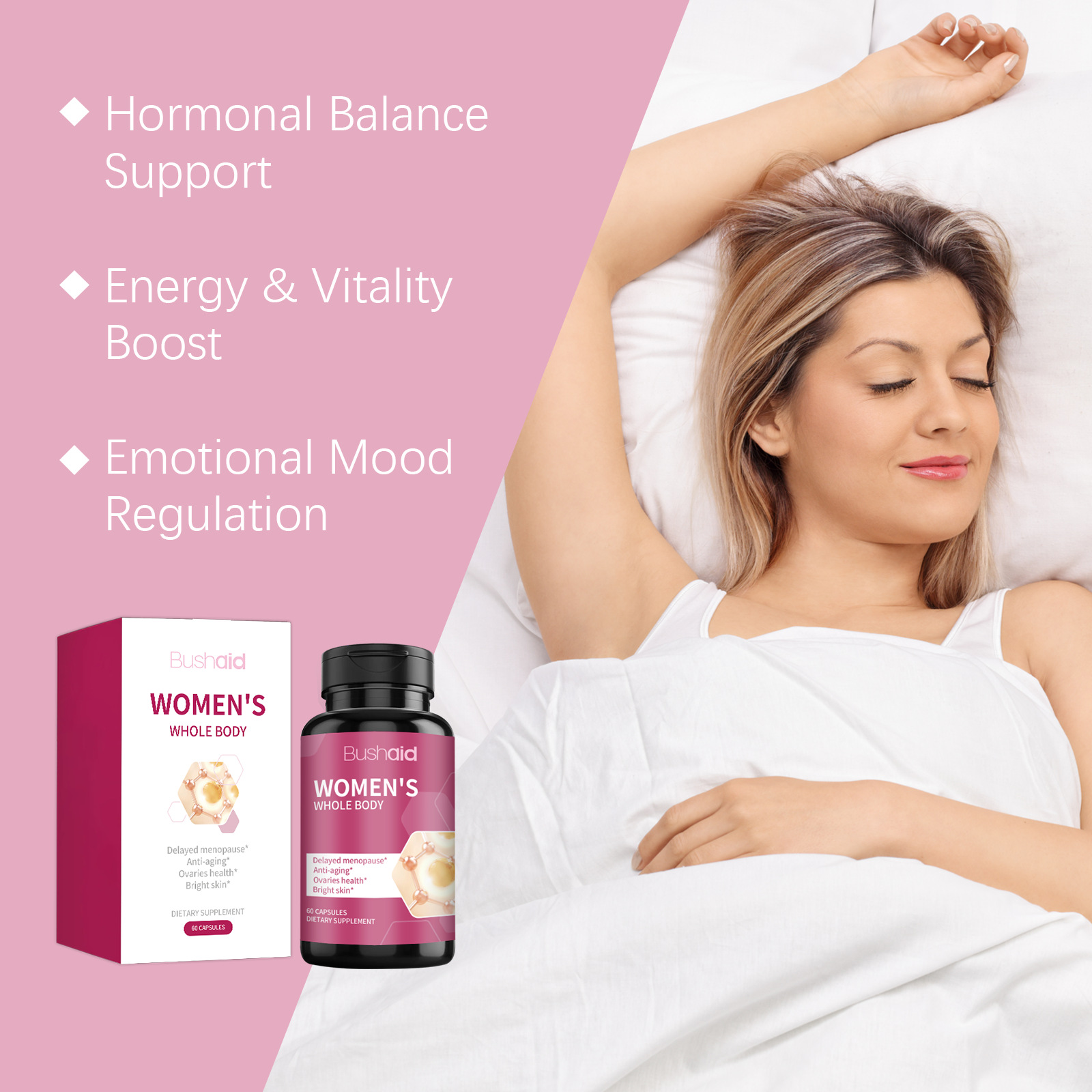 Women Wellness Support Capsule - Health Wellness Vitality recension och pris