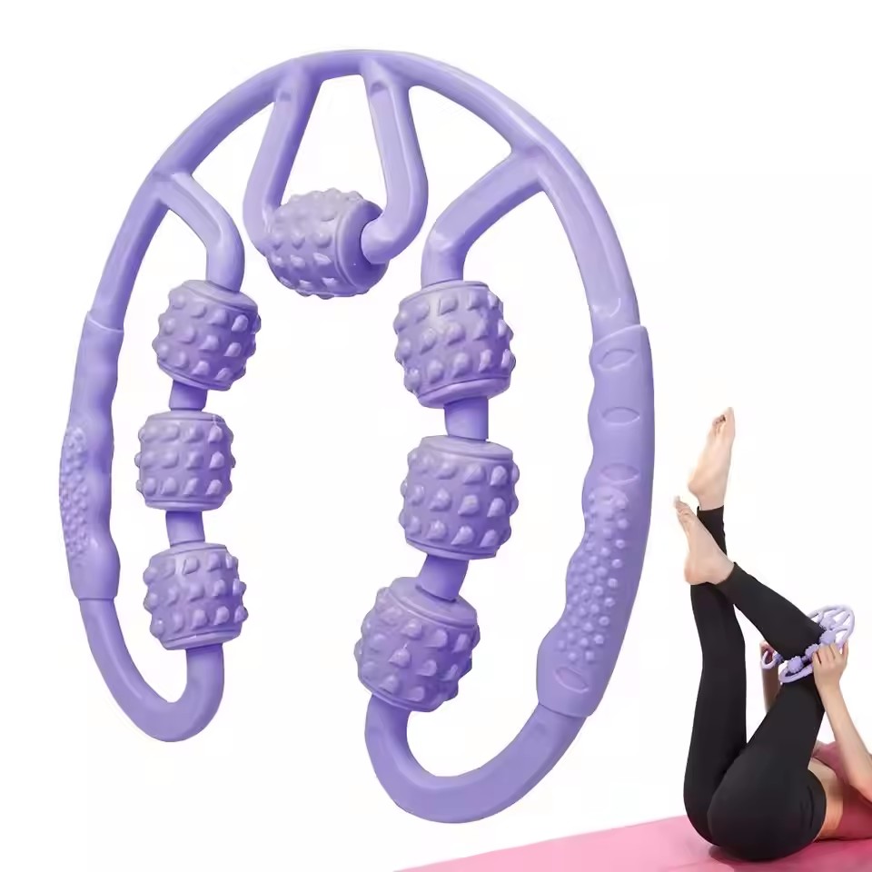 Leg Calf Roller Massager Anti- - Reflexology Foot Roller recension och pris