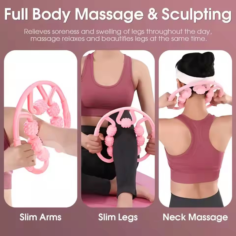 Leg Calf Roller Massager Anti- - Reflexology Foot Roller recension och pris