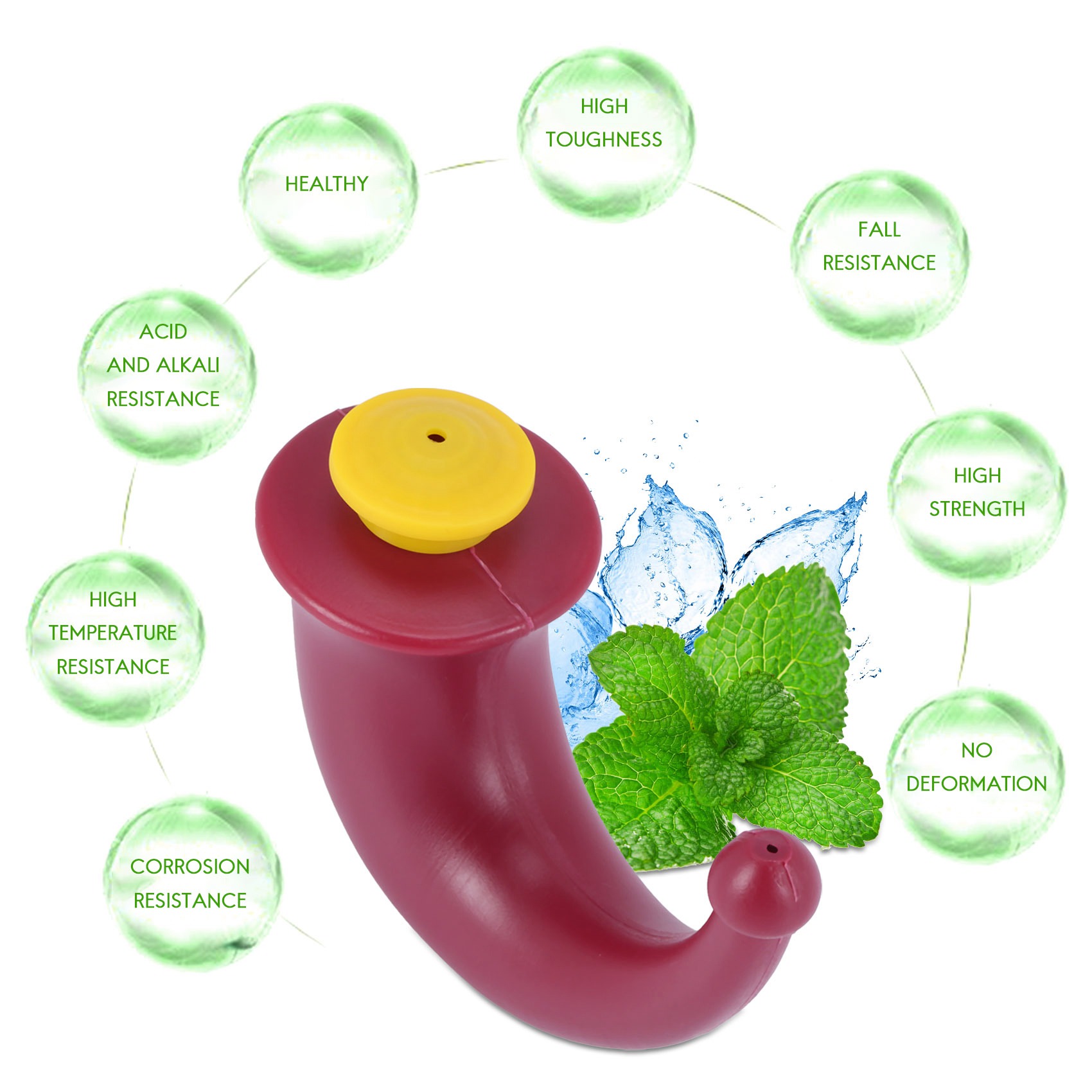 Yoga Nasal Neti Pot Rinsing No - Neti Pot Nasal Rinse recension och pris