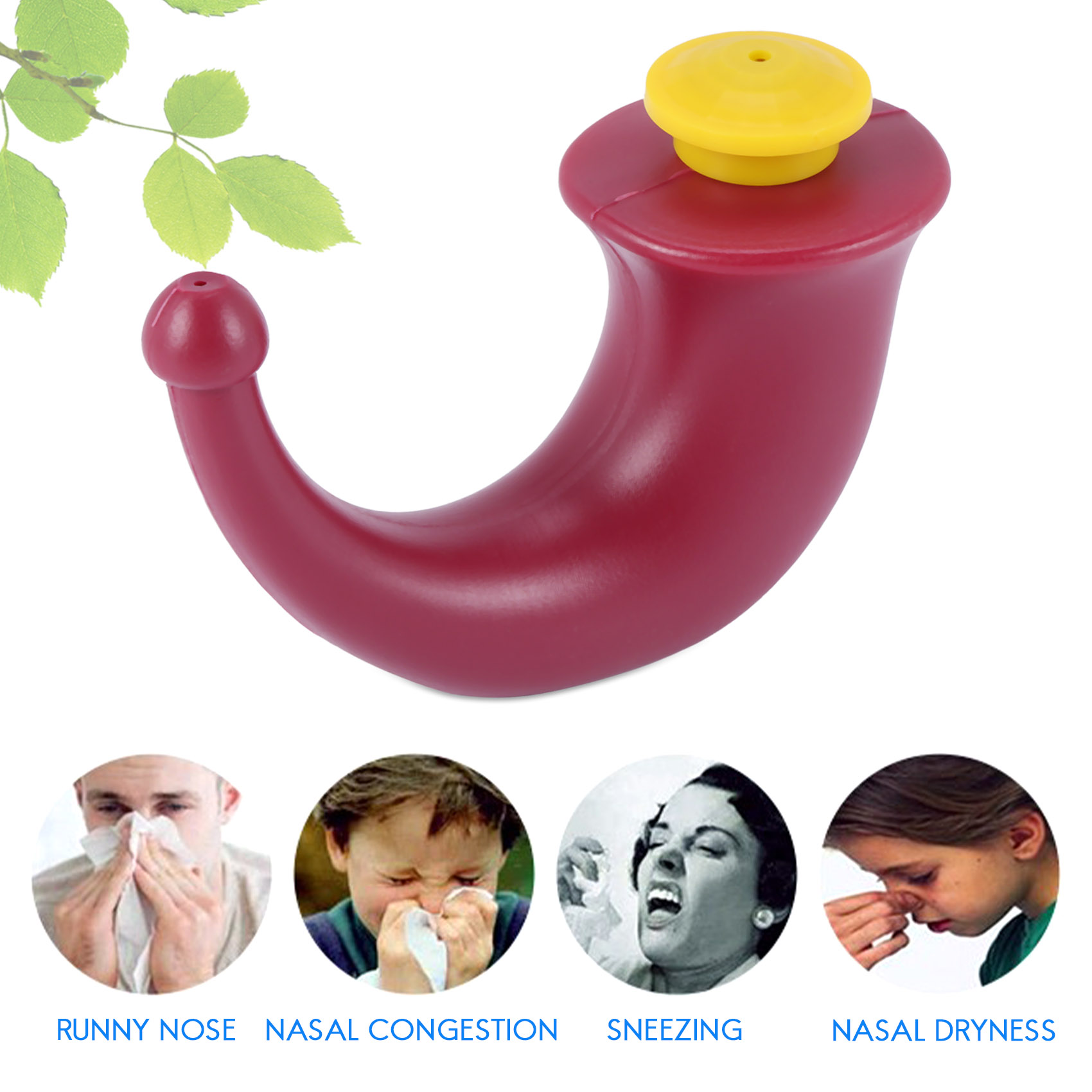 Yoga Nasal Neti Pot Rinsing No - Neti Pot Nasal Rinse recension och pris