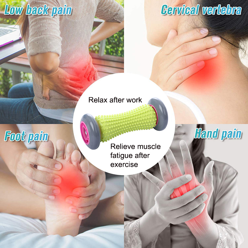 Foot Massager Roller Massage F - Reflexology Foot Roller recension och pris