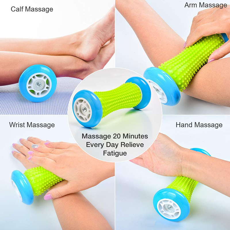 Foot Massager Roller Massage F - Reflexology Foot Roller recension och pris