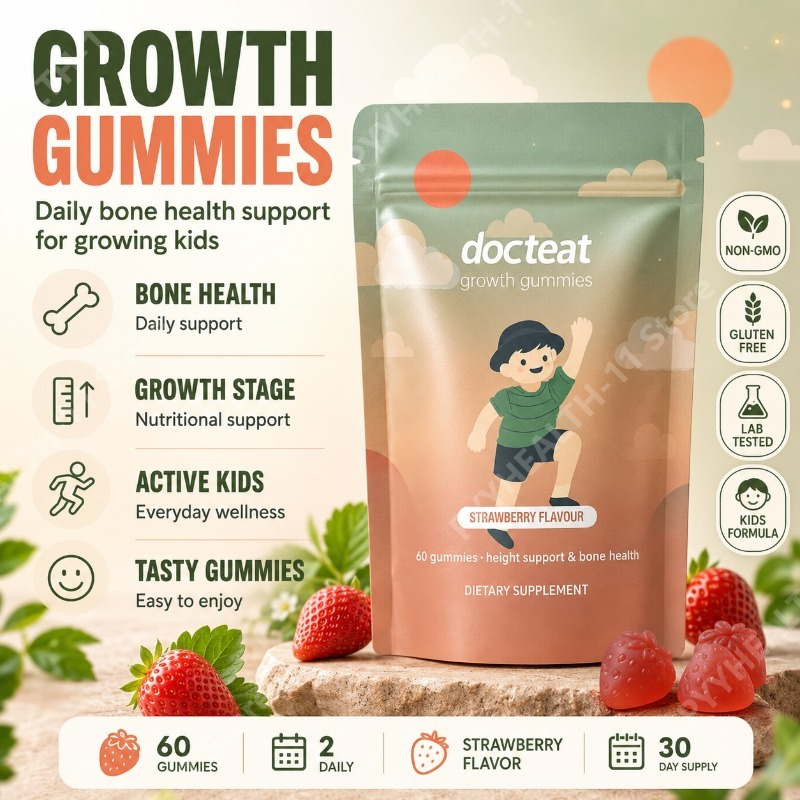 Kids Calcium Gummies Vitamin D - Wellness Health Nutrition recension och pris