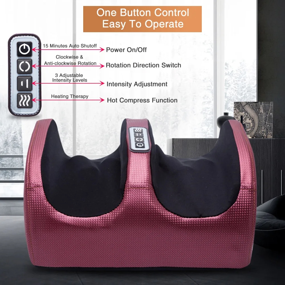 Infrared Heating Foot Massager - Ems Foot Massager recension och pris