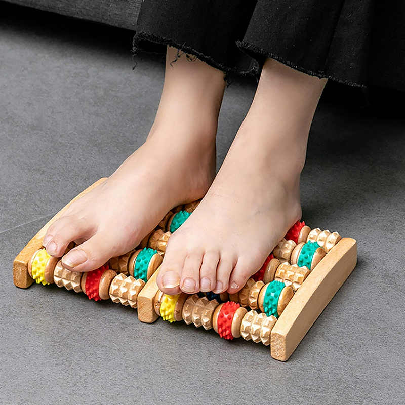 Multi-Point Foot Therapy Rubbi - Reflexology Foot Roller recension och pris