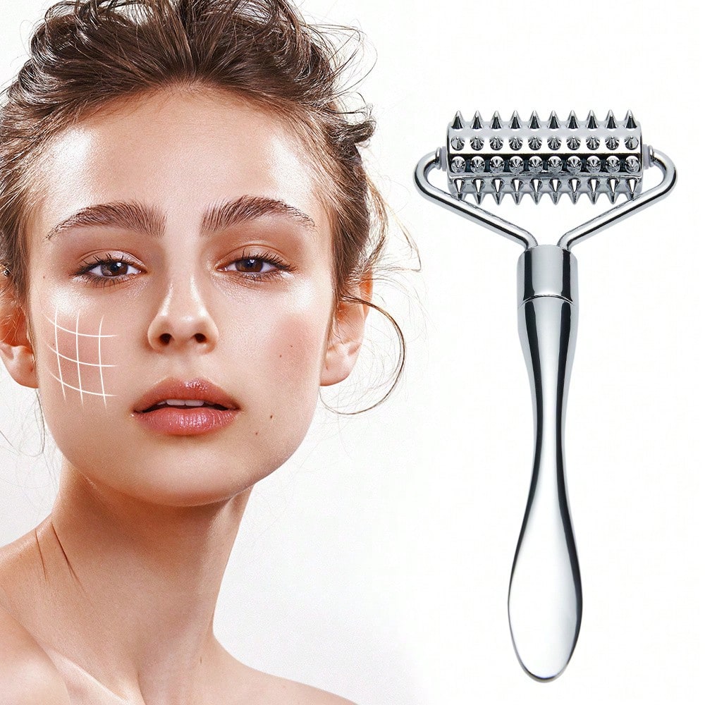 Stainless Steel Facial Massage - Reflexology Foot Roller recension och pris