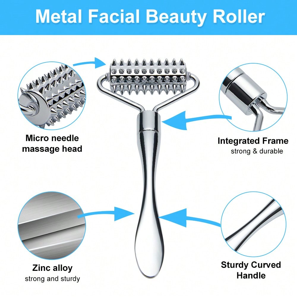 Stainless Steel Facial Massage - Reflexology Foot Roller recension och pris