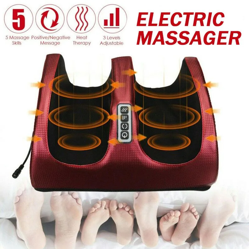 Infrared Heating Electric Foot - Reflexology Foot Roller recension och pris