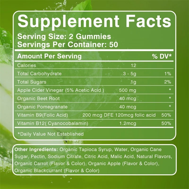 Keto Gummies - with Apple Cide - Health Wellness Vitality recension och pris