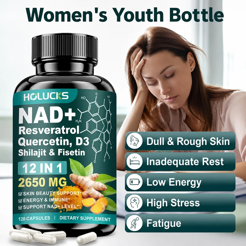 High Potency NAD+ Supplement,  - Health Wellness Vitality recension och pris
