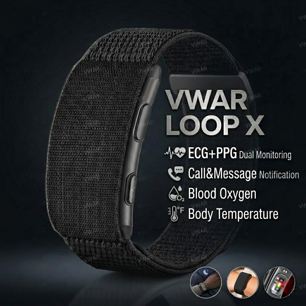 VWAR LOOP X ECG Smart Bracelet - Xbody Health & Wellness Functional Integrative Medicine Office & Medical Spa Photos recension och pris