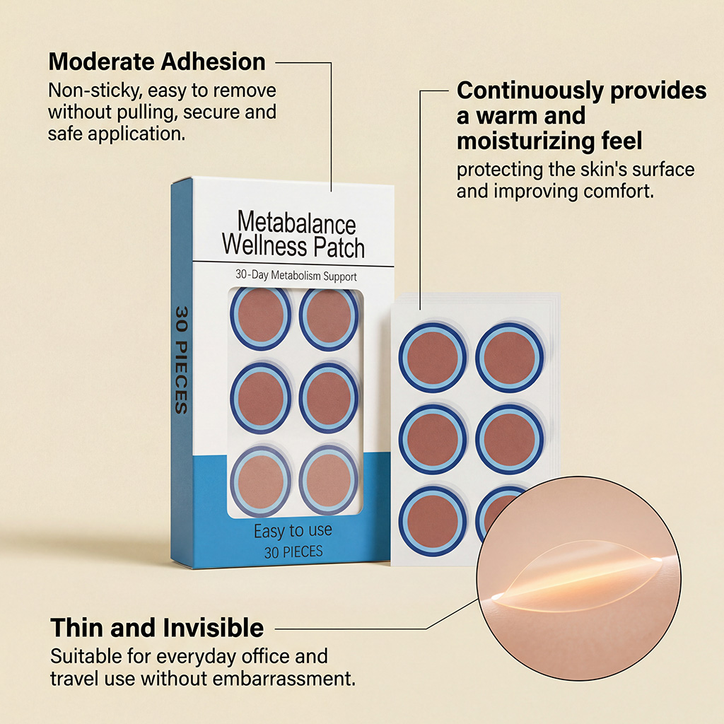Body Care Patches Help Regulat - Health Wellness Vitality recension och pris