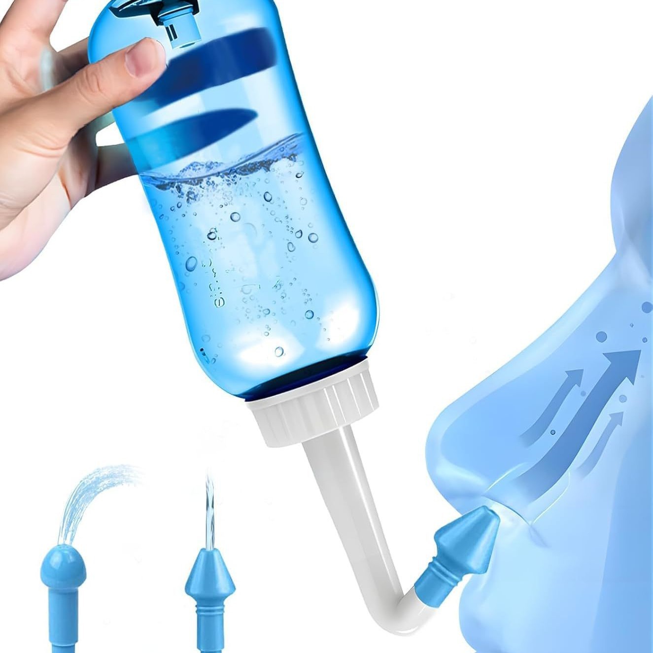 300/500ML Nose Wash Cleaner Na - Neti Pot Nasal Rinse recension och pris