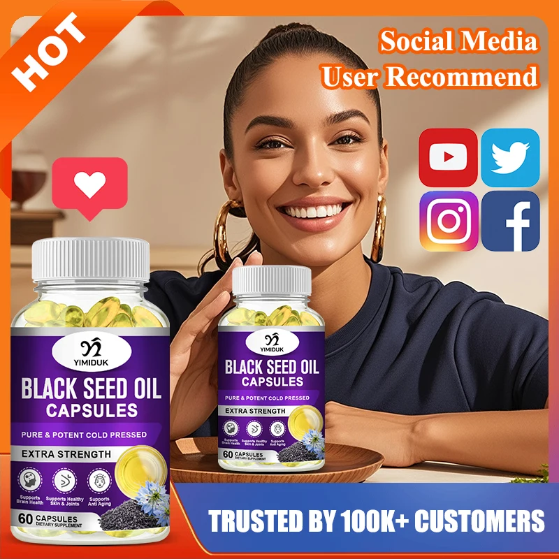 Yimiduk Premium Black Seed Oil - Health Wellness Vitality recension och pris
